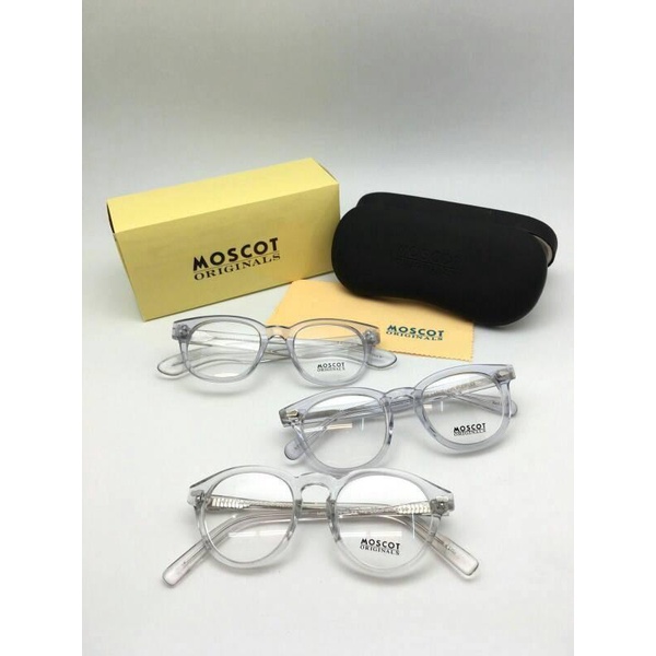 Frame Kacamata Moscot ( Clear edition ) - Premium Quality