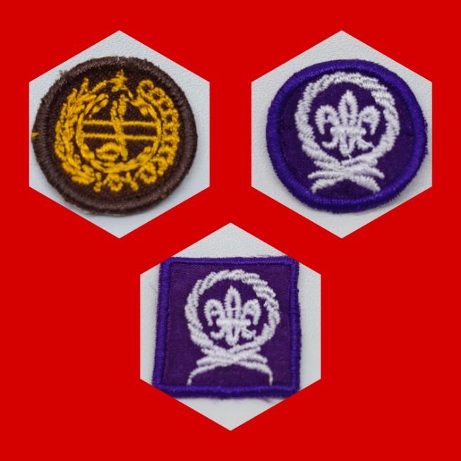 Bed Pelantikan ~per pcs~ / Badge Pelantikan / Bed Pramuka / Bed Kerah Baju Pramuka / Bed Pandu Dunia