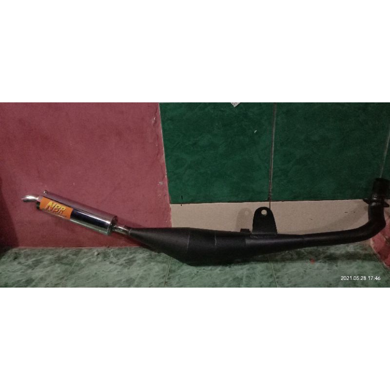 knalpot RC100 RC80 bravo standar racing