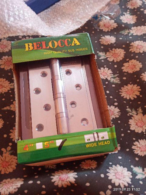 Engsel Belocca 5 Stainless Sus304 / Engsel Pintu 5 Inchi