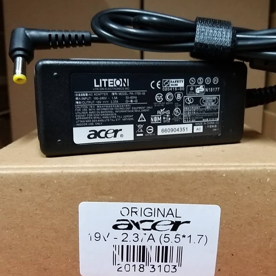 adaptor charger Acer Aspire ES 14 ES1-420 ES1-421 ES1-431 ES1-432 19V 2.37A KP.04503.001, KP.04501