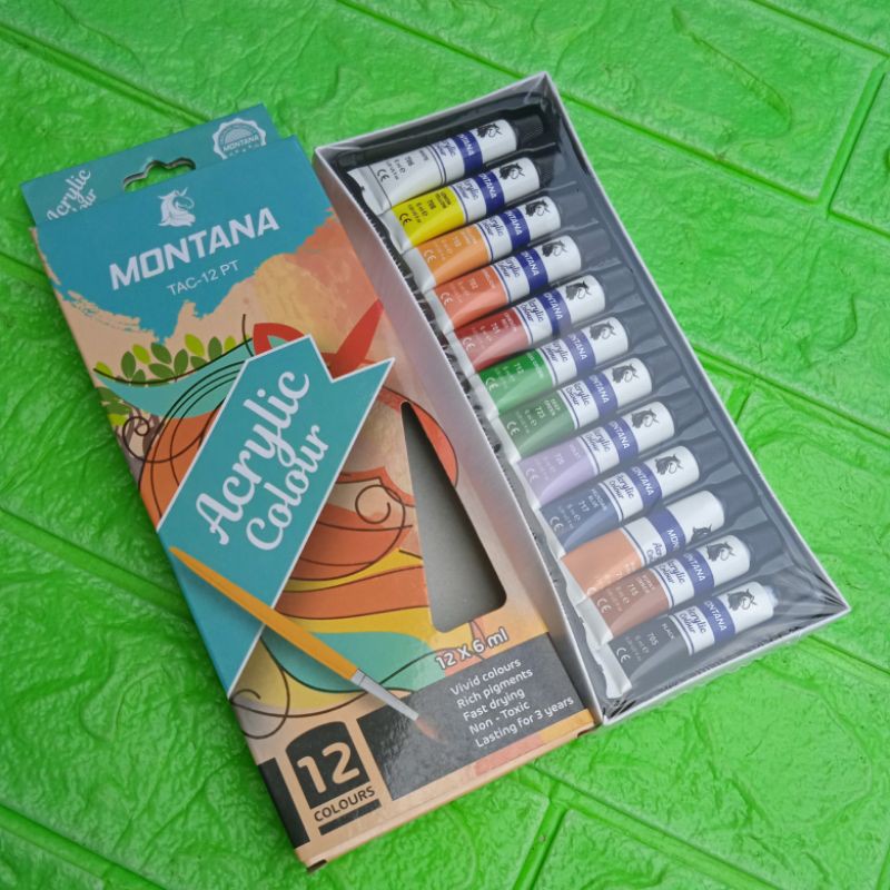 

GROSIR CAT ACRYLIC COLOUR/MEWARNAI/MELUKIS/MENGGAMBAR CAT AIR