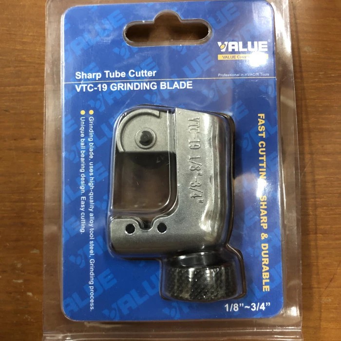 

RB Cutter Pipa Value VTC-19 Tube Cutter Merk Value Cutter Pipa Tembaga Value