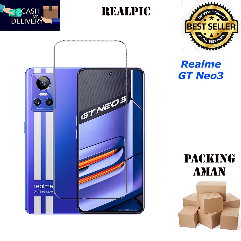 Tempered Glass Realme GT Neo3 Screen Protector Anti Gores