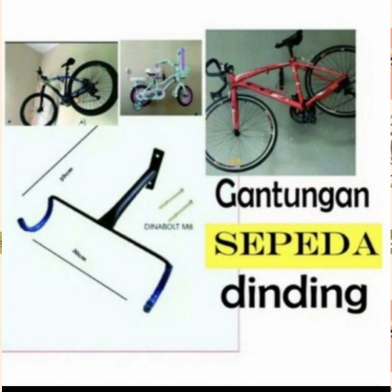 gantungan sepeda dinding/hook sepeda/hanger bike