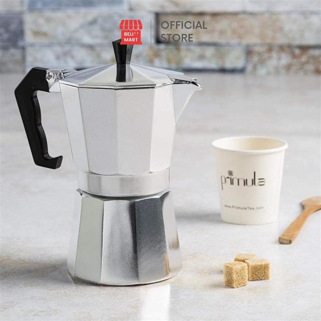 Moka Pot Coffee Maker | Moka Pot Espresso | Alat Pembuat Kopi 1 cup, 3 cup, 6 cup, 9 cup