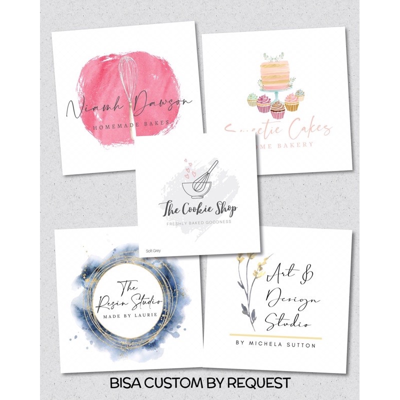 (PREMIUM) JASA DESAIN LOGO OLSHOP BISNIS BISA CUSTOM BY REQUEST - DESAIN LOGO MURAH