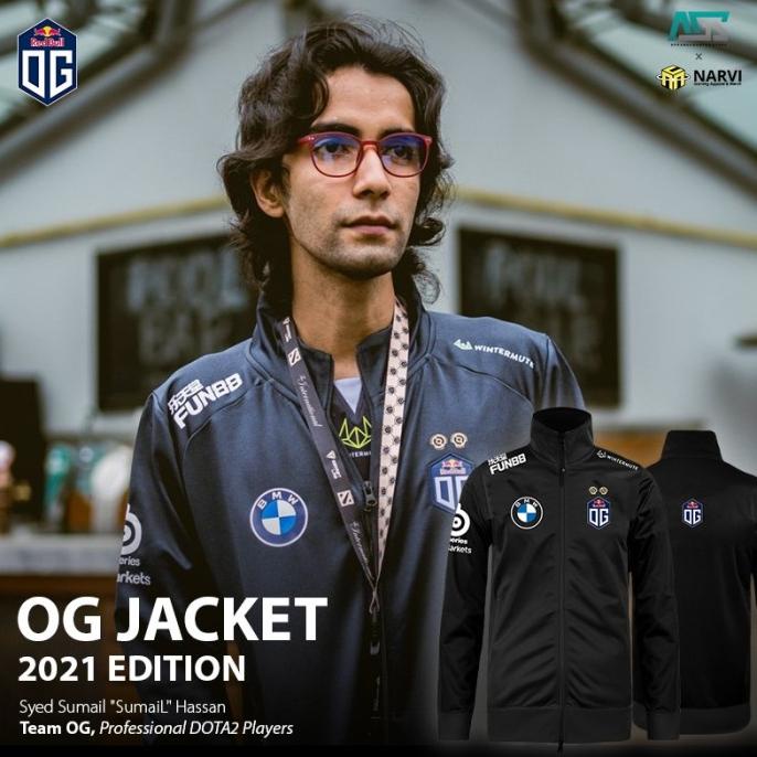 JAKET TEAM OG TRACKER | TI9 DOTA2 THE INTERNATIONAL 2019