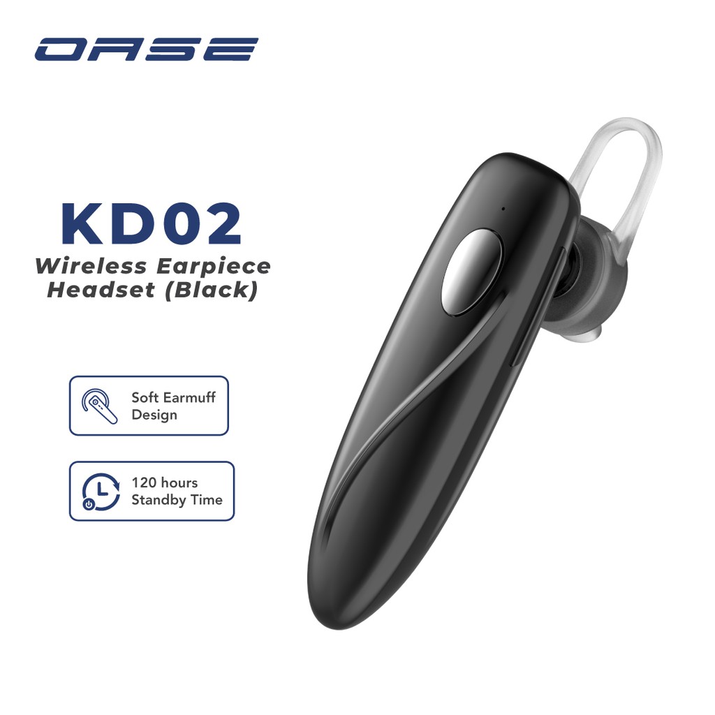 OASE Business Bluetooth Headset KD02 [Garansi Resmi] - OPPO Official Accessories