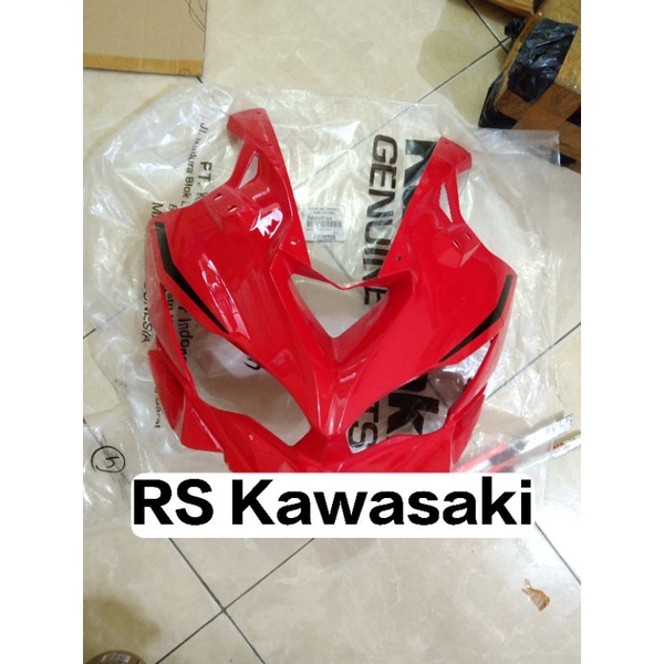 batok lampu depan cowling up batok depan zx25r zx25 r merah original