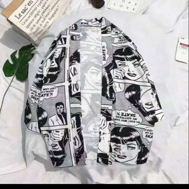 Kemaja cardil comic wanita kekinian