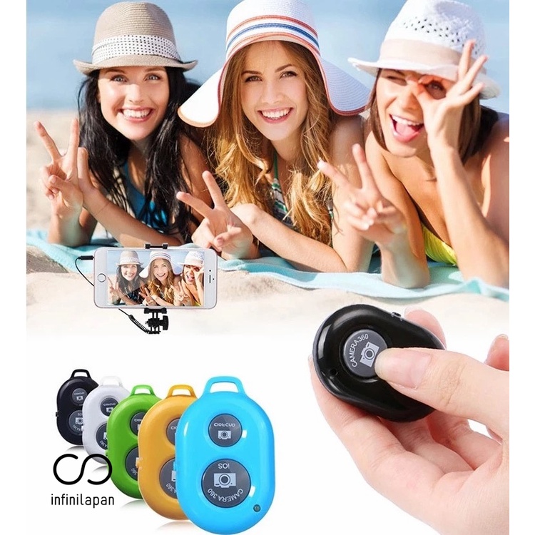 (MANYTHING) REMOTE SELFIE CAMERA SHUTTER BLUETOOTH FOR ANDROID IOS