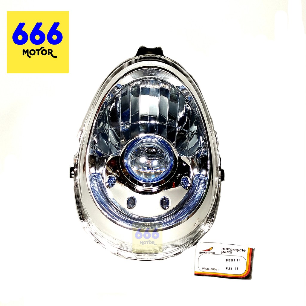 666MOTOR LAMPU DEPAN / REFLEKTOR SCOOPY FI / INJECT