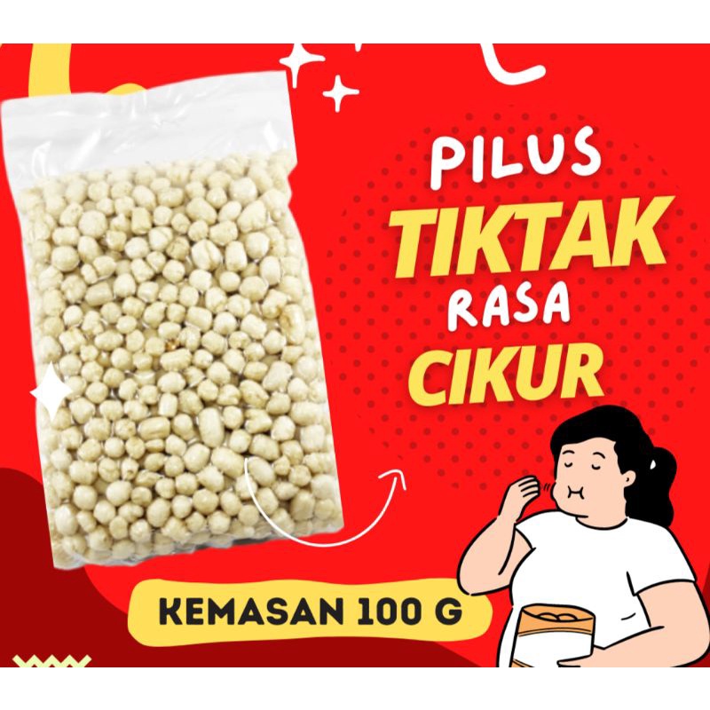 

Pilus Tiktak cikur kencur kemasan 100 gram