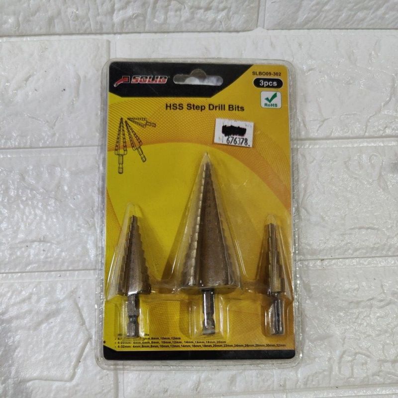 HSS step drill / mata bor pagoda