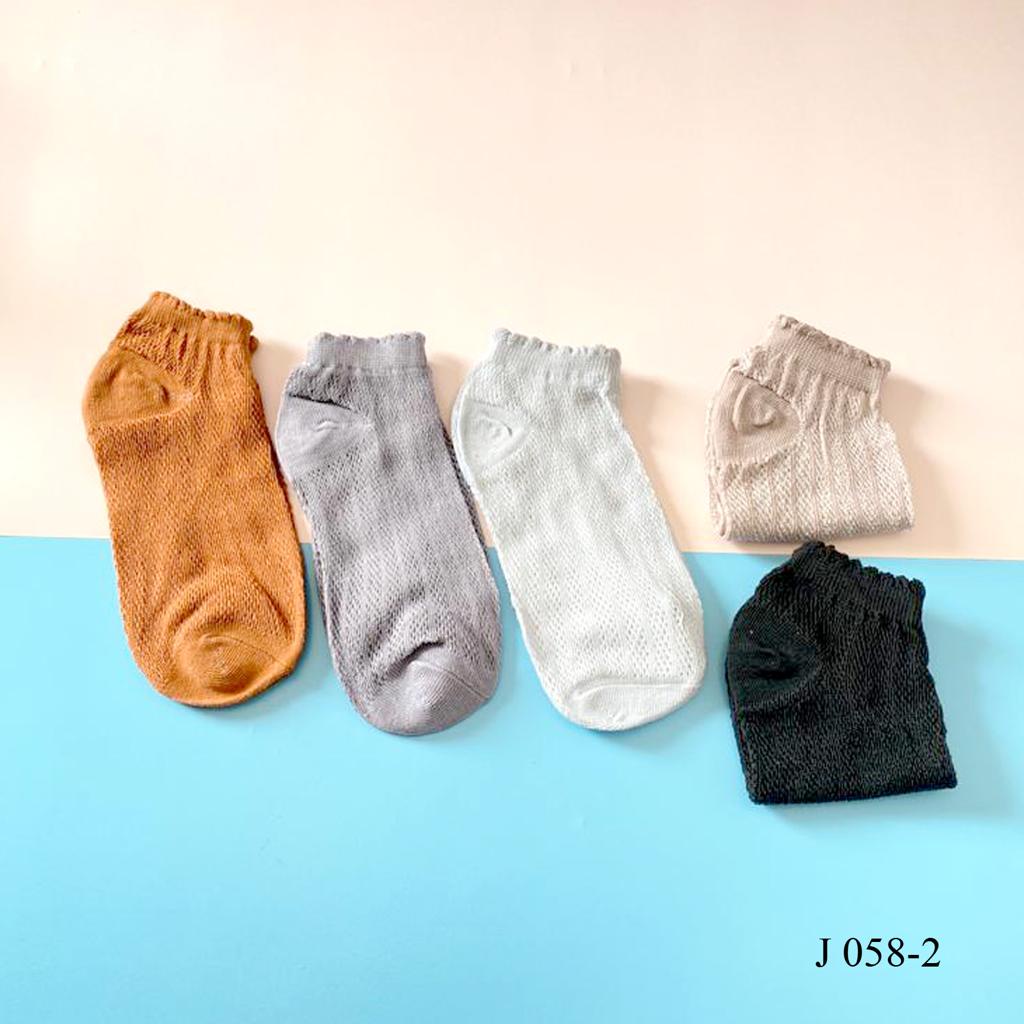 KAOS KAKI ANKLE SOCKS POLOS J058-2