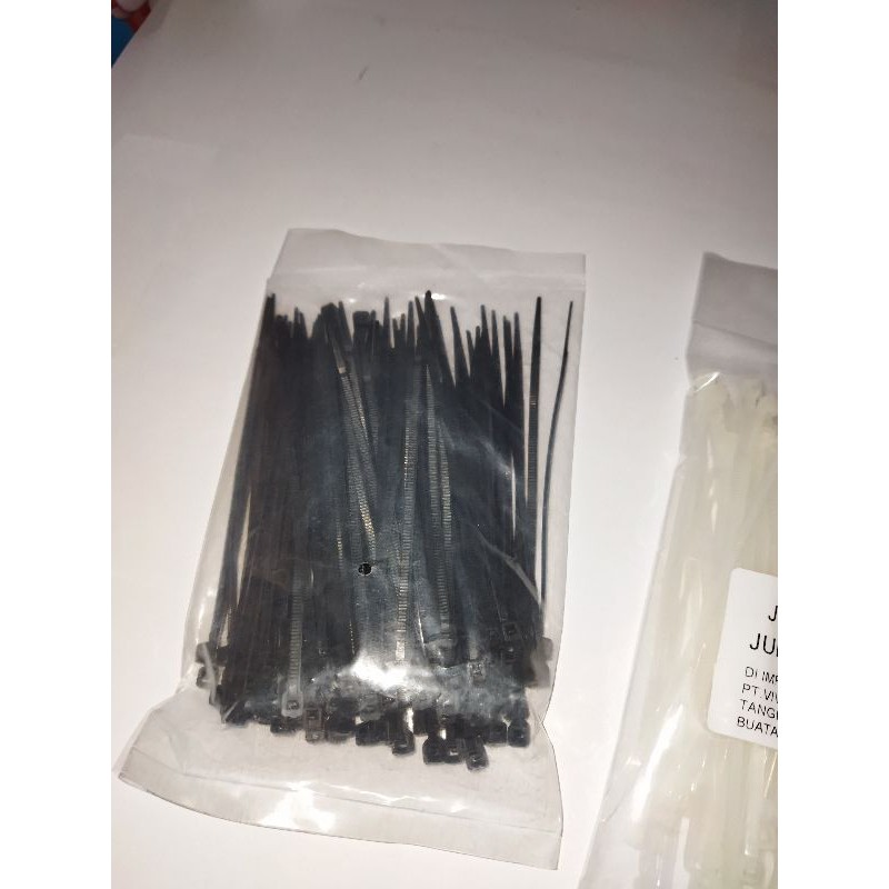 Cable Tie / Kabel Ties 2,5 x 100 (Panjang 10 cm) isi 100 pcs Kabel serbaguna pengikat