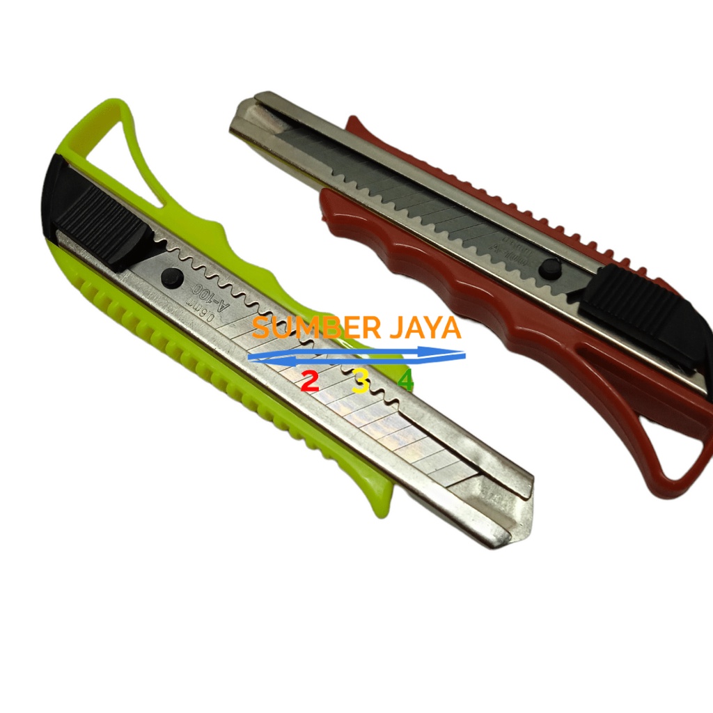 Cutter Besar type 206 Silet Auto Lock YSK