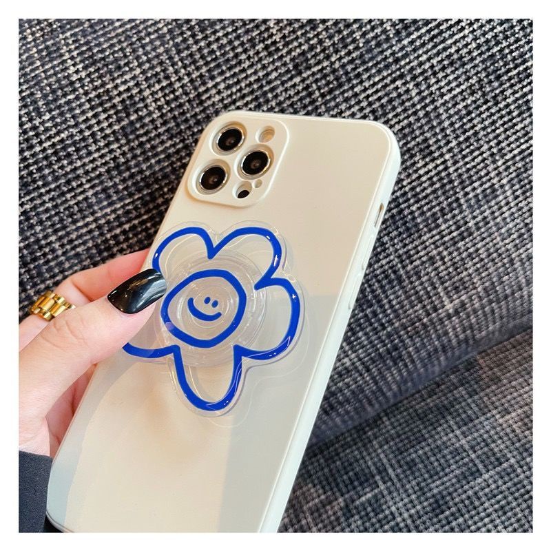 Popsocket Hp Bentuk Bunga 3d Bahan Silikon