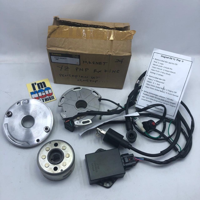 magnet YZ PNP RX KING tinggal pasang saja pengapian yamaha yz set pnp rxking rx s rx k