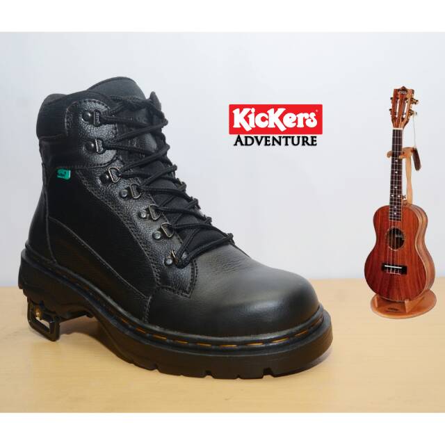 Sepatu Boots Pria Kickers/Sepatu Pantofel/Sepatu Kerja/Sepatu Formal/Kulit Asli