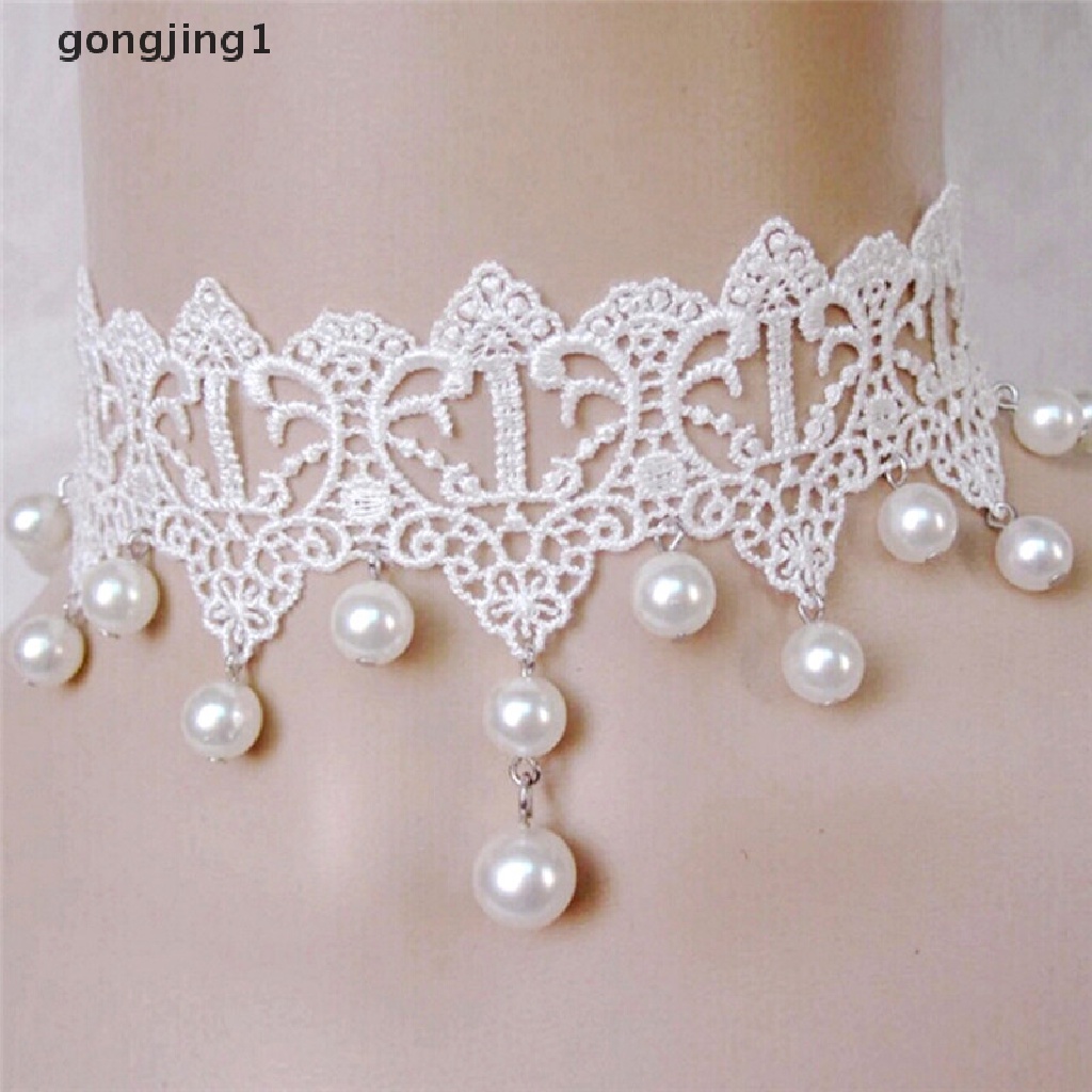 Kalung Renda Mutiara Untuk Aksesoris Perhiasan Wanita
