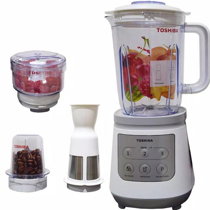 Toshiba Blender Plastik 1.5L 4In1 - Bl20Pr2 Amkhub2002