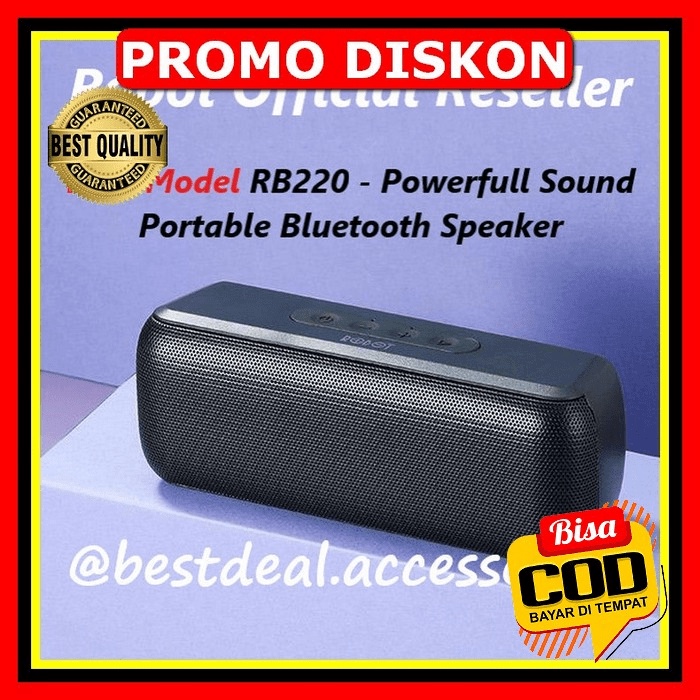 Speaker Bluetooth Robot Rb380 Ori Salon Aktif Speker Sepeker Sepi NN580 Robot Rb220 Portable Bluetoo