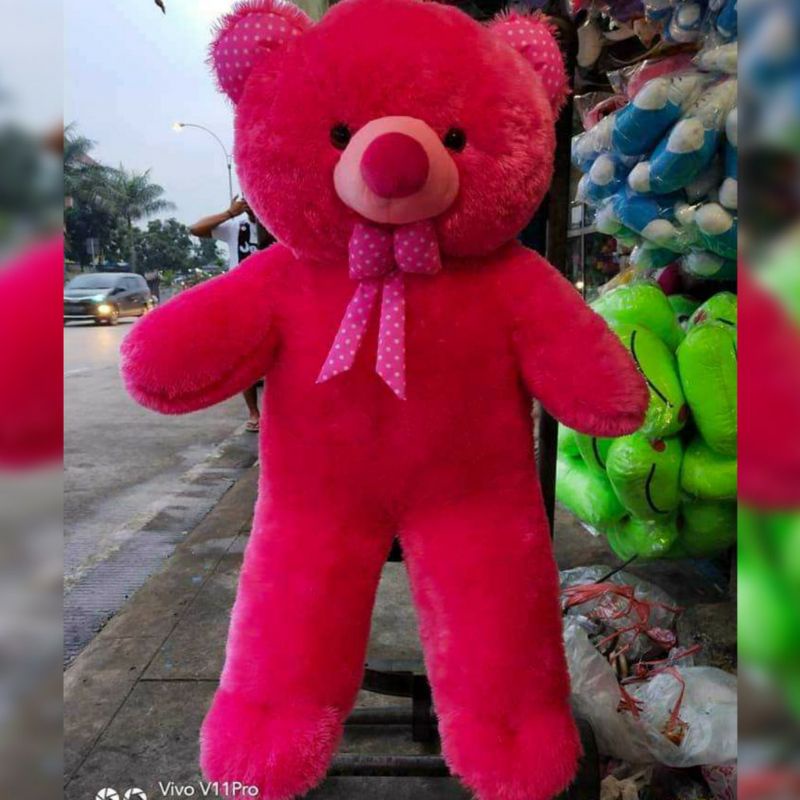 Boneka Besar Beruang Teddy Bear Jumbo 1 Meter