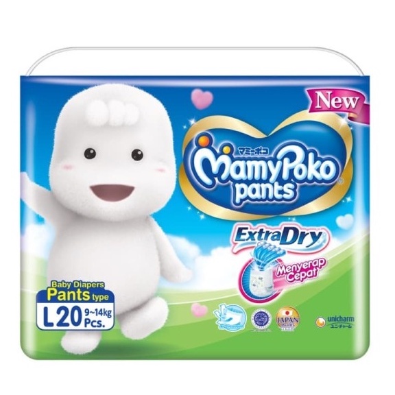 Mamypoko Pants Extra Dry L 20