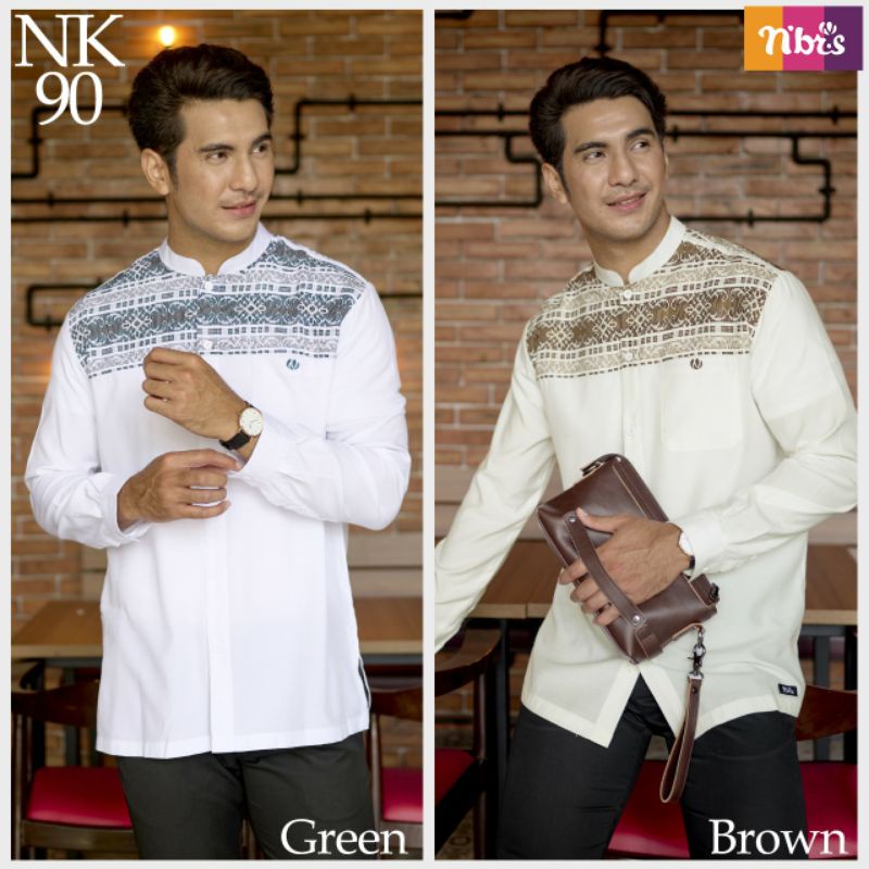 KOKO NIBRAS TERBARU 2022 / NK 90 NIBRAS / KOKO LENGAN PANJANG / KOKO ETNIK / KOKO BATIK / BAJU KOKO 