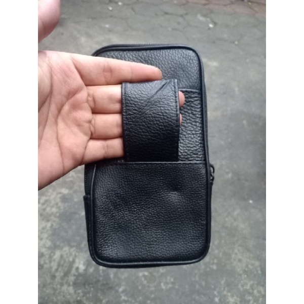 dompet hp bahan kulit sapi asli big size