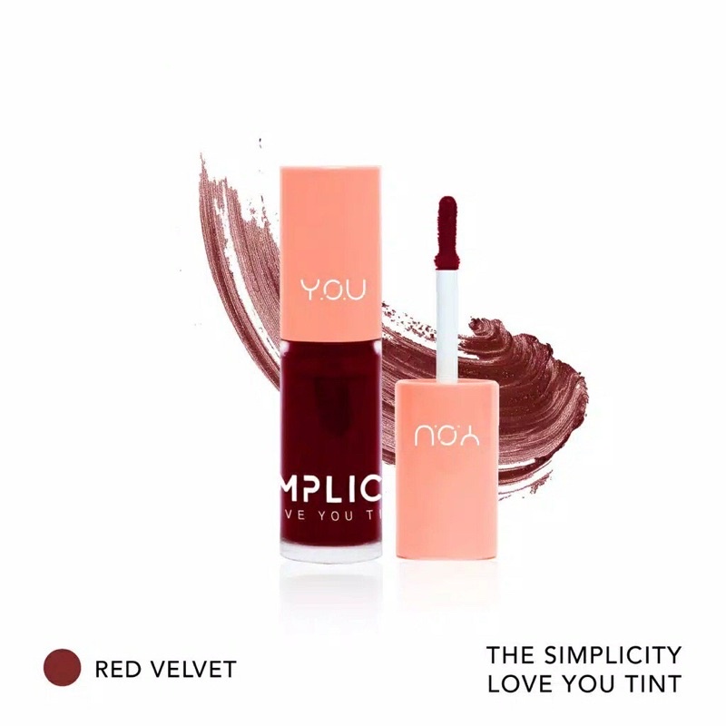 Kosmetik You The Simplicity Love You Tint By You Makeups | Lipcream lipstick lipstik