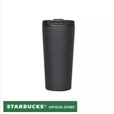 Tumbler Starbucks 16oz Stainless Steel Etched Siren Black Core (Water Bottle Hot/Cold)