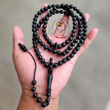Tasbih yuser akar Bahar taliarus hitam 100% original