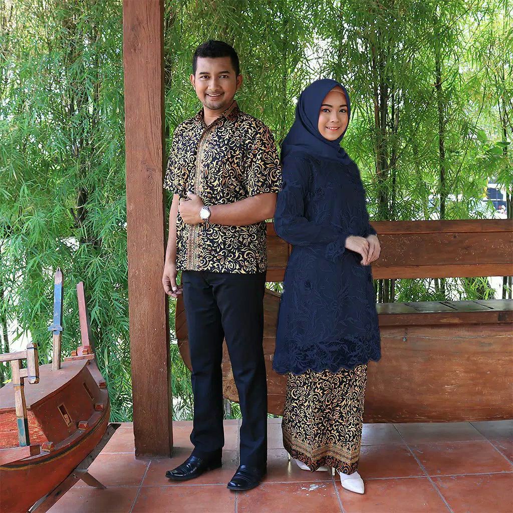 COUPLE BATIK BROKAT TERBARU