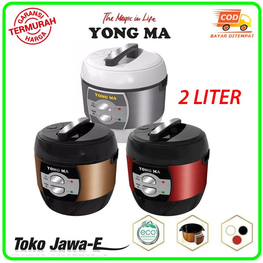 RICE COOKER YONGMA SMC 7033/YONGMA Rice Cooker/YONGMA Magic Com 2 Liter