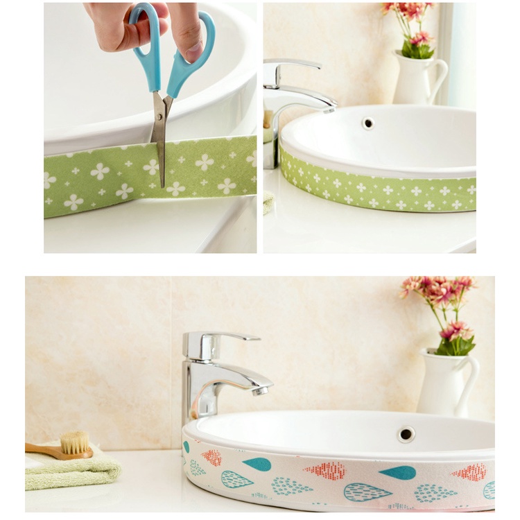 AD-003  Roll Stiker Kain Penyerap Air di Wastafel Kloset Basin Kitchen Sink