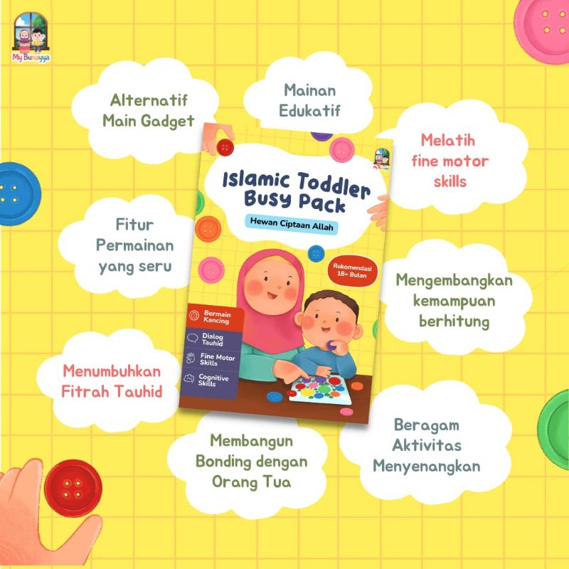 ISLAMIC TODDLER BUSY PACK