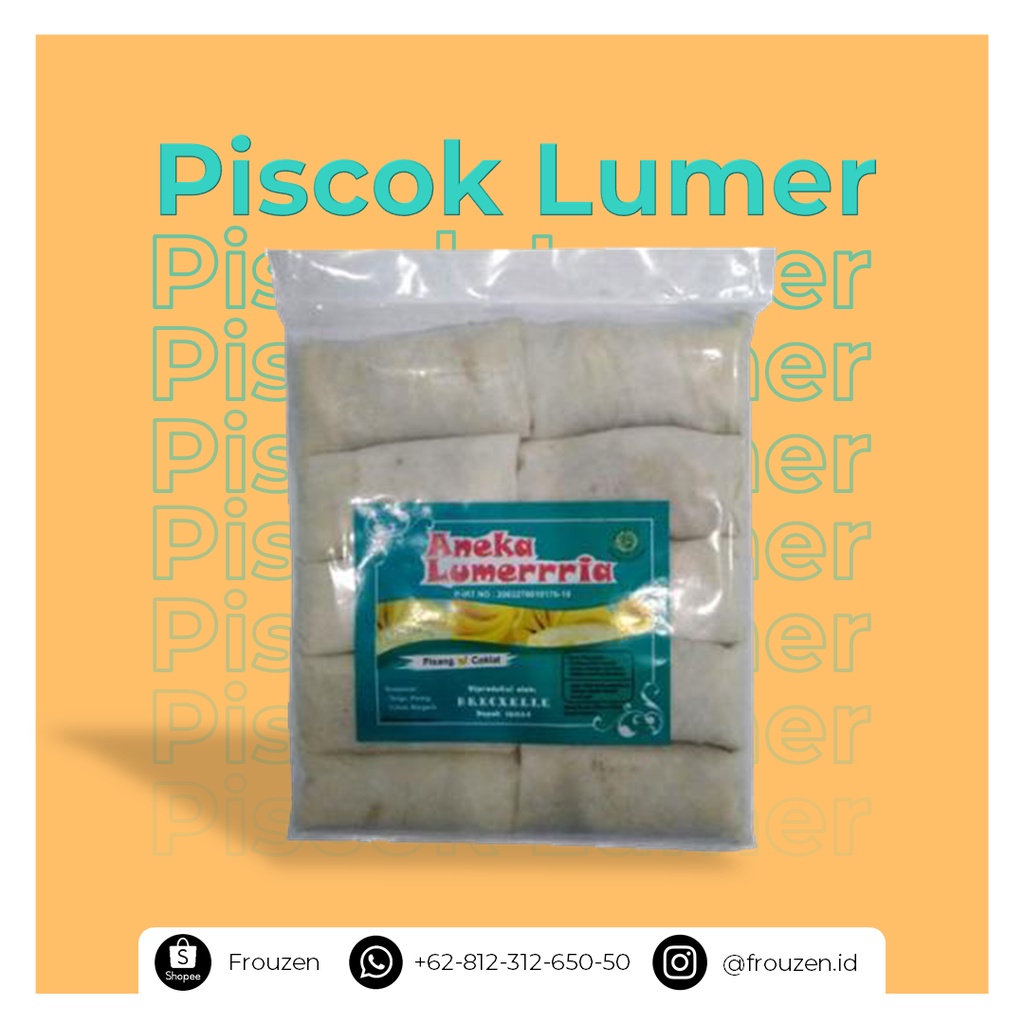 

[Frouzen] Aneka Lumerrria Pisang Coklat (Isi 10) | Brecxelle
