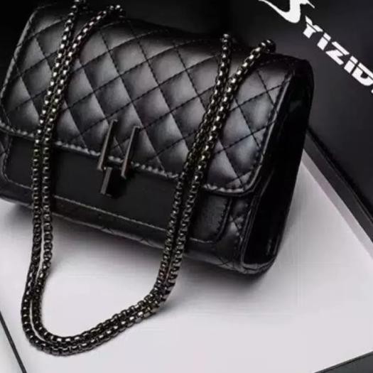 ☆ deltamode -tas selempang wanita - tali rantai - tas import - amora kun ✼