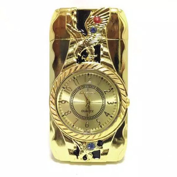 Korek Api Gas Jam Bulat korek jam Lampu Mancis