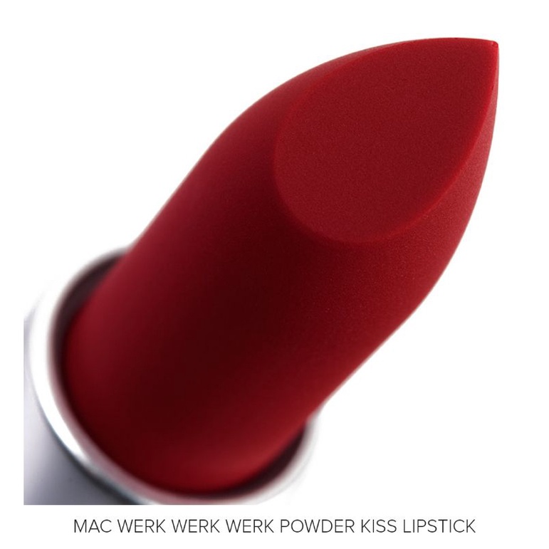 FULL SIZE MAC POWDER KISS LIPSTICK ORIGINAL USA