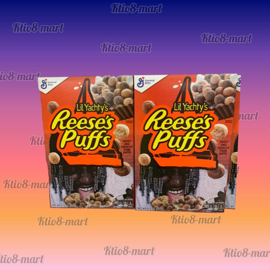 

General Mills Reese's Reeses Puffs Cereal 326gr/Sereal Import harga per 1 Pcs