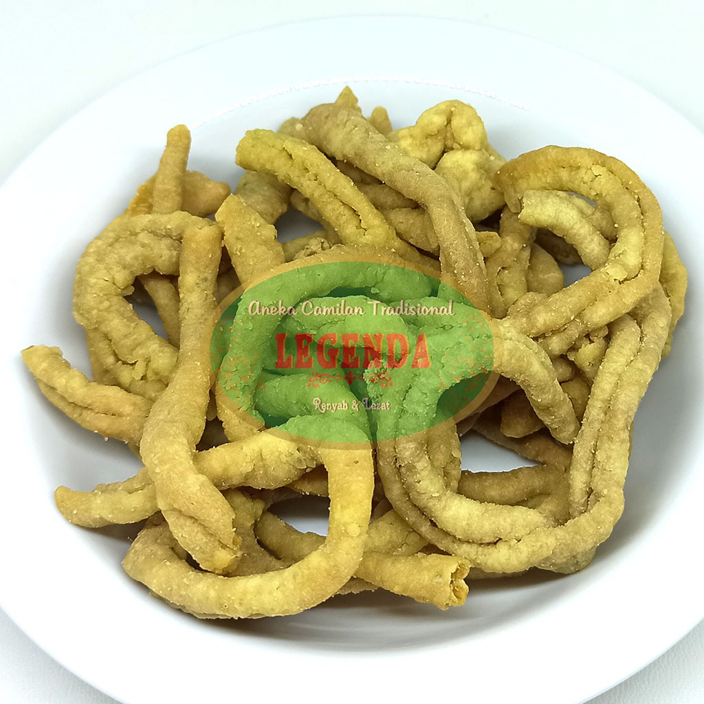 

Keripik kerupuk usus ayam goreng kripik krupuk 200gr