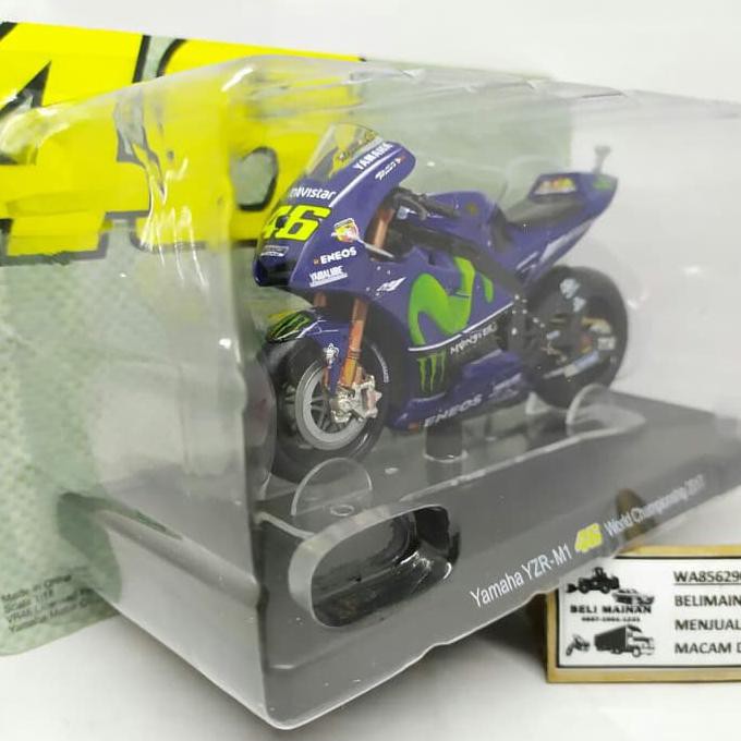 Motogp Rossi Yamaha Monster Energy 2017 Motor Gp Diecast Miniatur Kado - Termurah 