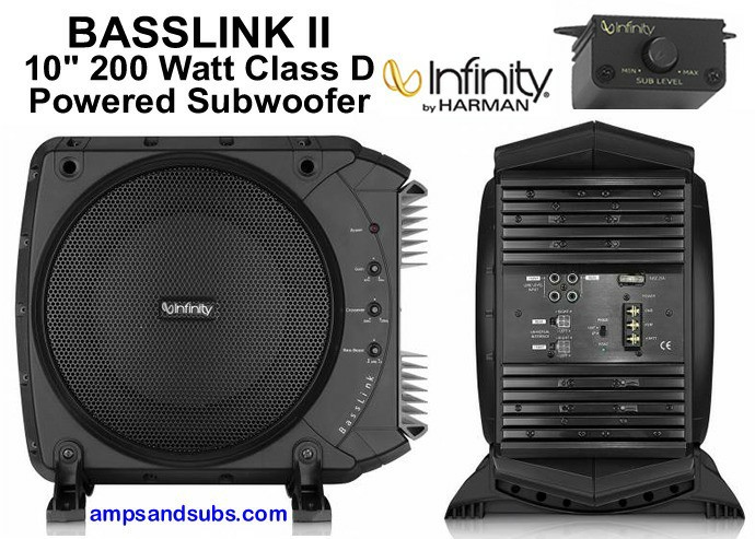 subwofer mobil aktif HARMAN basslink tm