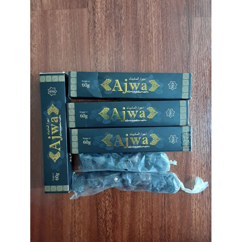 

KURMA AJWA MADINAH 60Gram