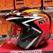 KYT VENOM RR Radiation Super Fluo Red Fluo Black