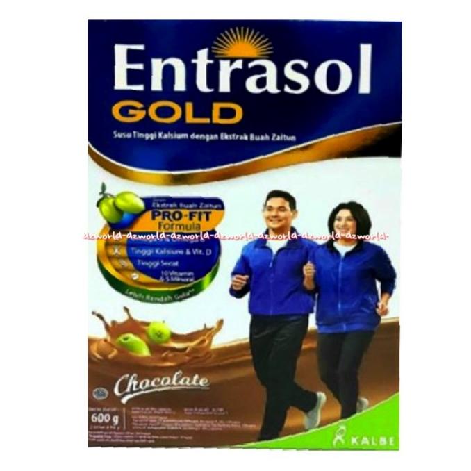 

[COD] Susu Entrasol Gold Coklat High Kalsium untuk 51+ Chocolate 600gr [COD]